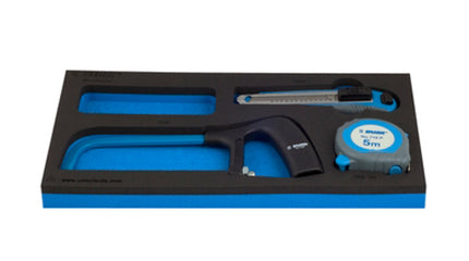 Gereedschap Inlay Unior Gereedschapwagen MES-ZAAG-ROLMAAT 3DLG