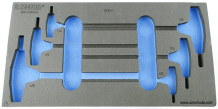 Foam Inlay Unior Gereedschapwagen Inbusset Model