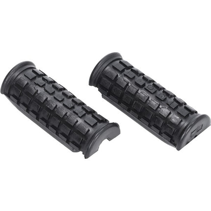 footrest rubber set black 2pcs puch macho