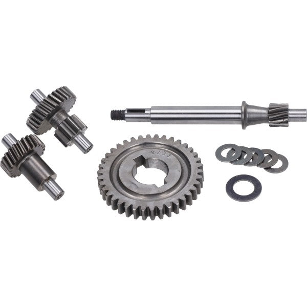 overbrengingset pinasco compleet 12.3:1 vespa, ciao, si, bravo, grillo 26271450