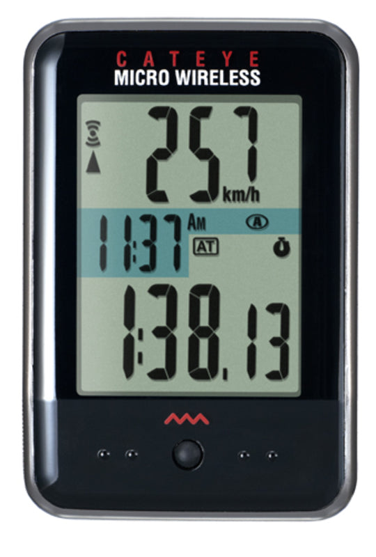 Fietscomputer Cateye Micro MC200W Zwart