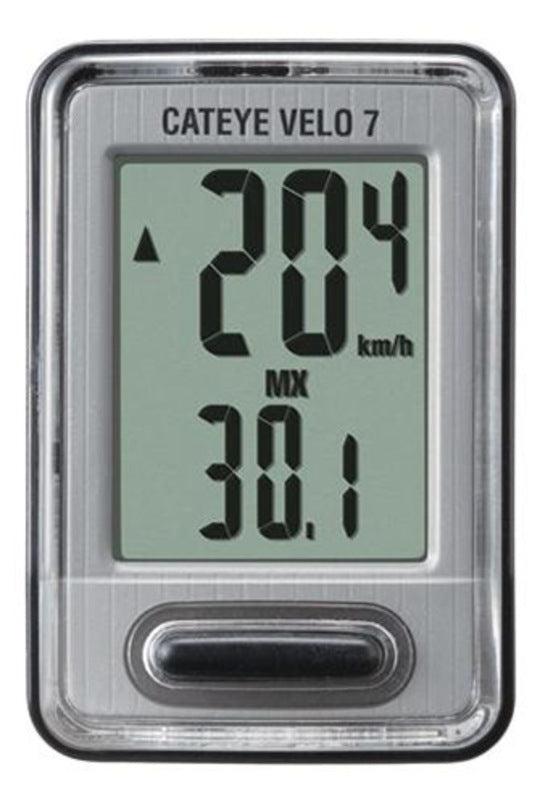 Fietscomputer Cateye Velo 7 VL520 Zwart