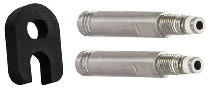 Ventielverlenger CO 20MM set van 2 Zilver