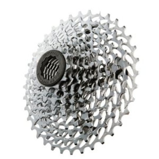 Cassette Sram PG1030 10V 11-36 Zilver