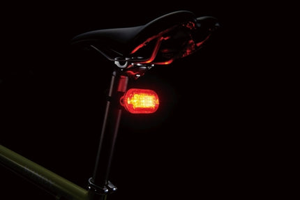 Fiets achterlicht Cateye Omni 3 LD135 Batt Zwart