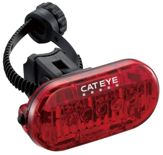 Fiets achterlicht Cateye Omni 5 LD155 Batt Zwart