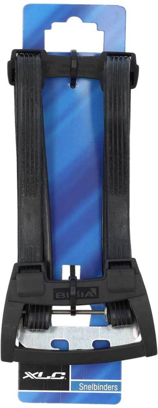 Snelbinder XLC Stelbinder M/Bevestiging Plaat Zwart