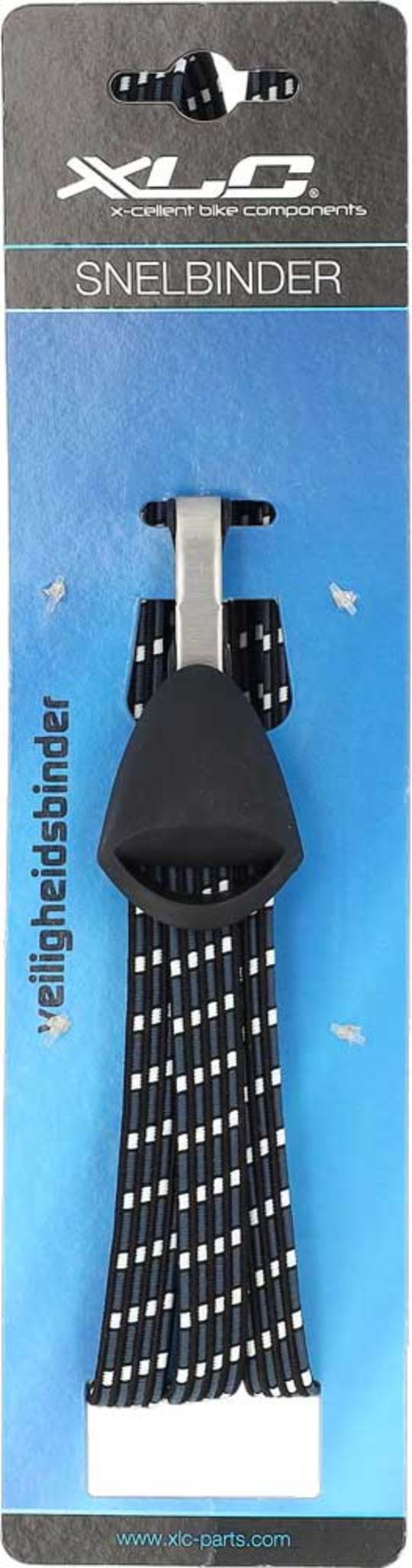 Snelbinder XLC M/HAAK BLAUWGRIJS-WIT-ZWART