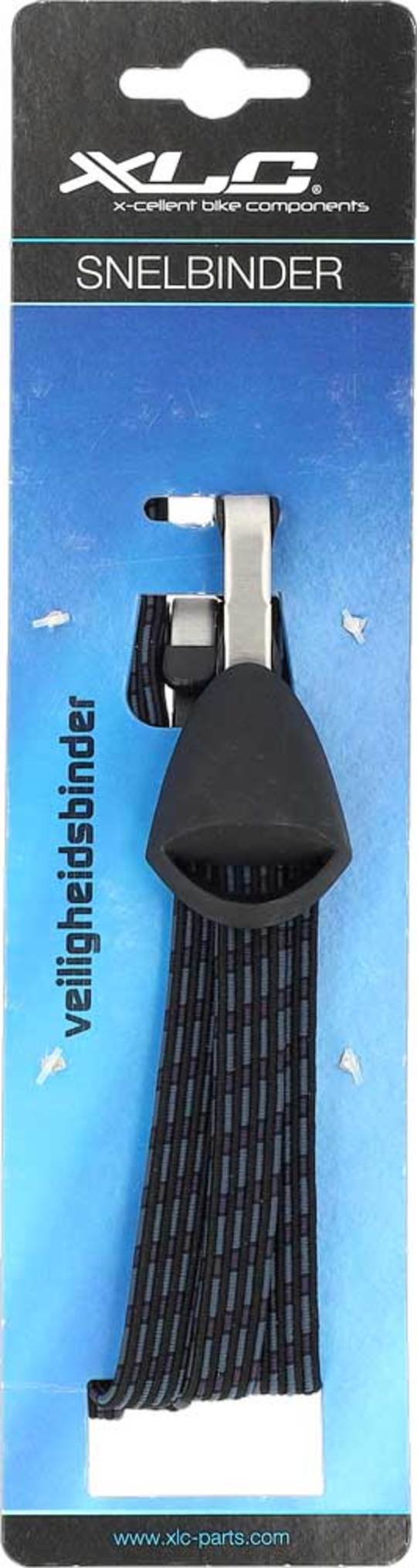 Snelbinder XLC M/HAAK ZWART-BLAUWGRIJS-ANTRA