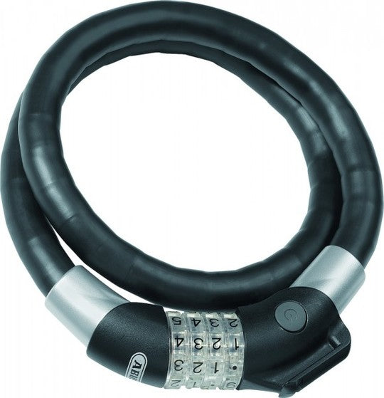 Kabelslot Abus Steel-O-Flex Raydo Pro 1460 Kabel Code 85x20 Zwart