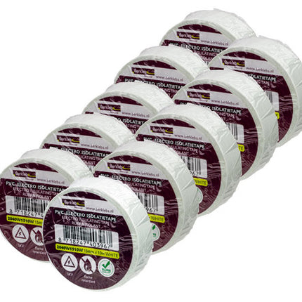 Tape PVC Berkleba 15x10MT WIT ROL DS A 10
