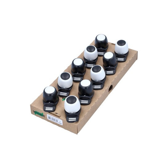 Fietsbel Widek Compact Mini 5 WI/5 10 Wit Zwart