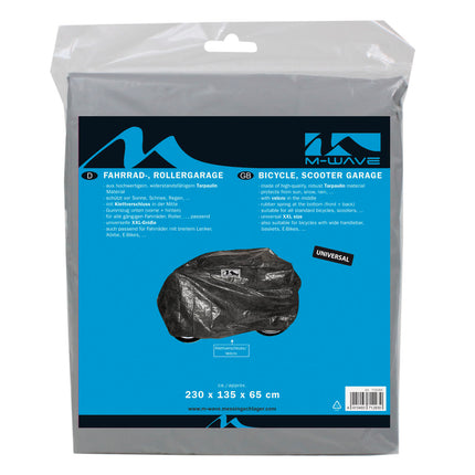 Fietshoes M-Wave universeel - zwart - afbeelding 2