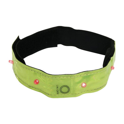 Armband Dresco reflecterend met leds (1 stuks)