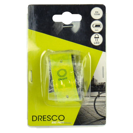 Armband Dresco reflecterend met leds (1 stuks)
