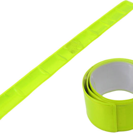 Armband M-wave Snap-on reflecterend geel (1 paar)