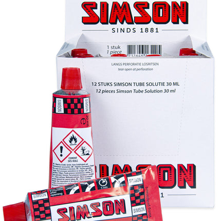 Solutie Simson groot (12x tube á 30ml) - afbeelding 3