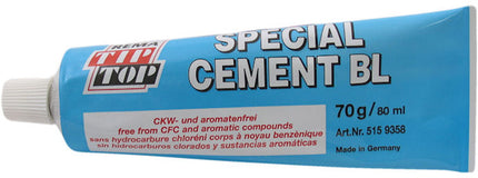 Solutie TipTop Speciaal cement blauw 70gr