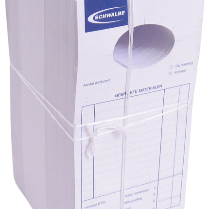 Reparatiekaart Schwalbe (500 stuks)