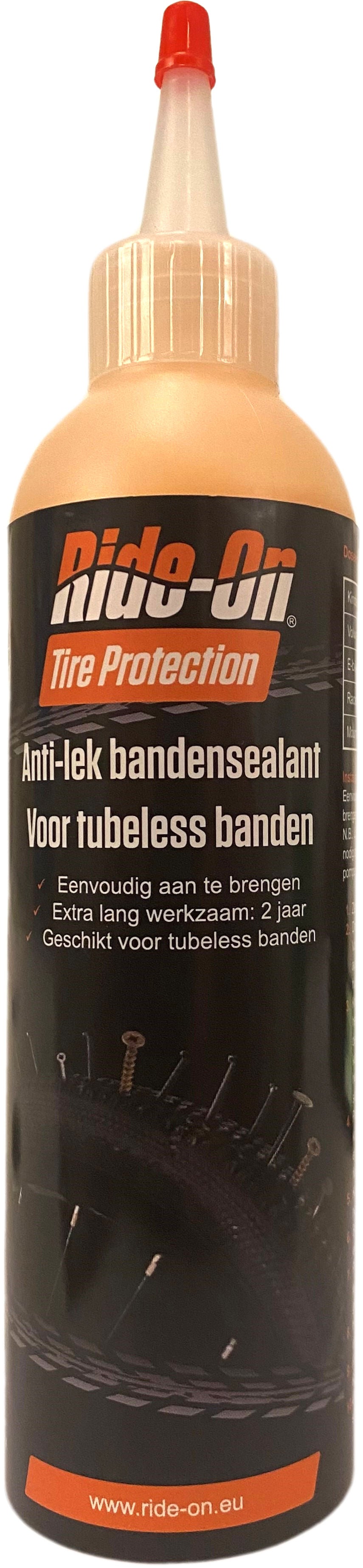Bandensealant Ride-On voor tubeless rijden (1x 250 ml)