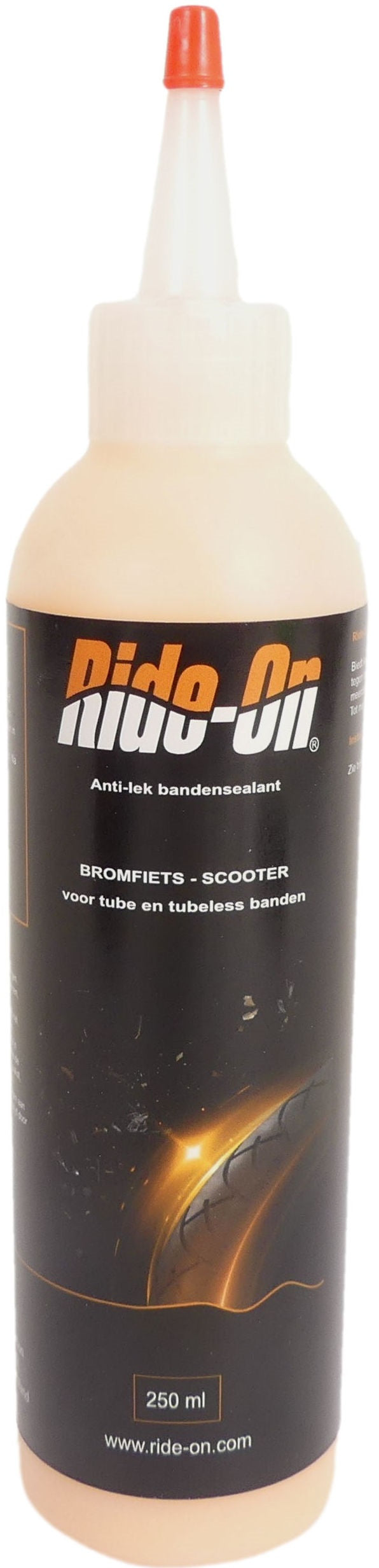 Bandensealant Ride-On voor scooterbanden en bromfietsbanden (2x 250 ml)