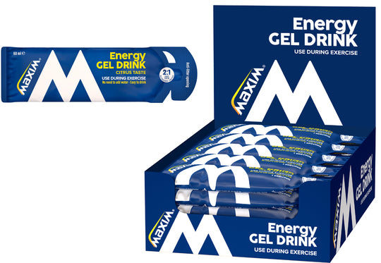Maxim Energy GEL Drink Citrus 60ML set van 25