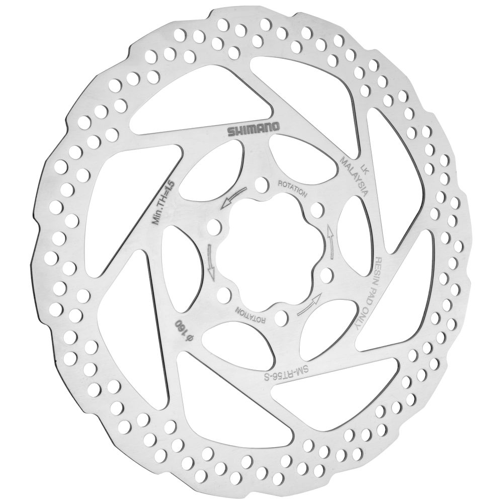 Remschijf Shimano SM-RT56 160mm 6 bouts