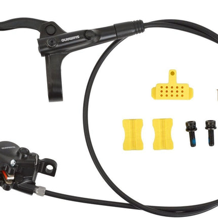 Hydraulische schijfremset Shimano MT200 voor - zonder remschijf - zwart