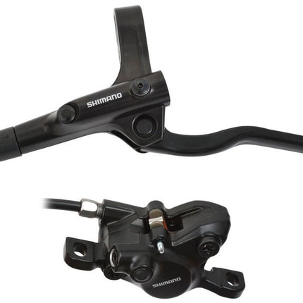 Kit de freins à disque hydrauliques Shimano MT200 avant - sans disque - noir