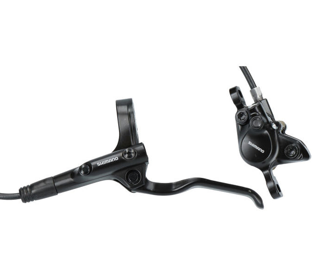 Shimano MT200 hydraulic disc brake set for the front - without brake disc - black (workshop packaging)