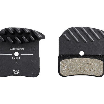 Schijfremblokset Shimano H03A Resin met koelvinnen