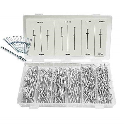QA0604A kit de rivets pop 320 pièces