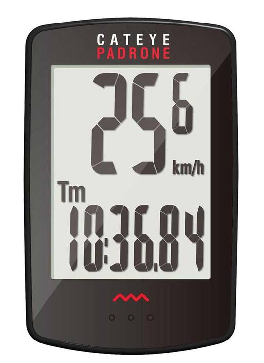 Computer Cateye Padrone / CC-PA100W Zwart