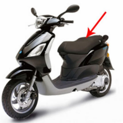 buddyseat Piaggio origineel compleet zwart fly 4t 6219790012