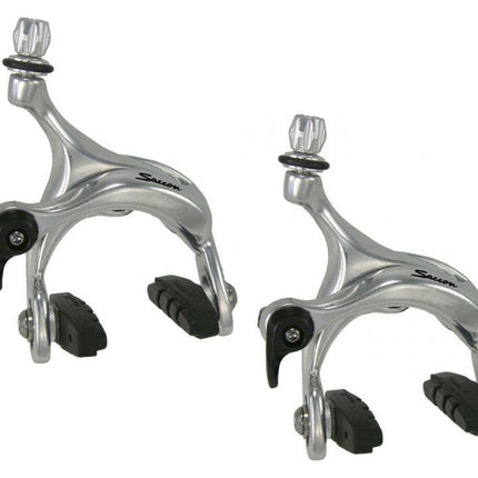 Kit freins Saccon route double pivot 39-49 mm aluminium - argent