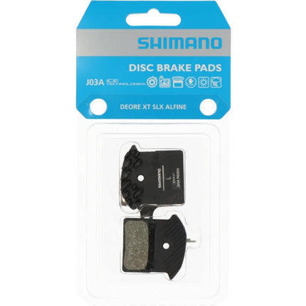 Schijfremblokset Shimano J03A Resin met koelvinnen
