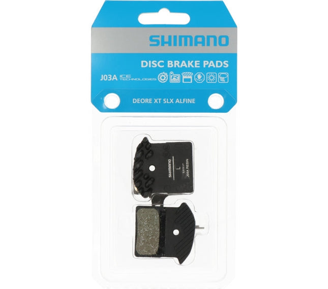 Schijfremblokset Shimano J03A Resin met koelvinnen