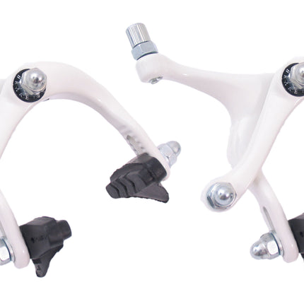 Remmenset Singlespeed/Fixie Aluminium Wit