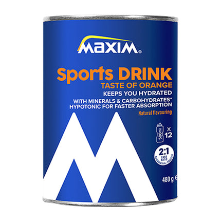 Maxim Sports Drink Fresh Orange 480GR