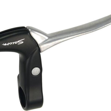 Remgreepset Saccon voor rollerbrake - 4 vingers - zwart / zilver