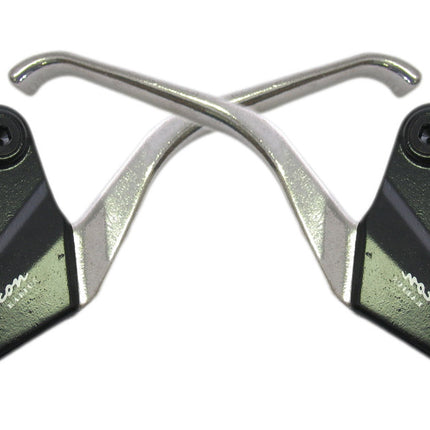 Remgreepset Saccon V-brake - 3 vingers - zwart / zilver