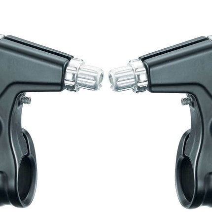 Remgreepset aluminium Edge 3-vingers - zwart/zilver (op kaart)