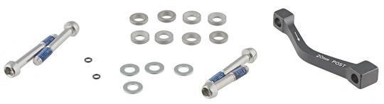 Avid Adapter 20P DB 180MM V/160MM A Remd Zwart