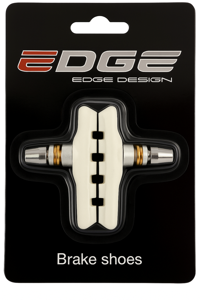 Remblokset Edge V-brake 72mm - wit - afbeelding 2