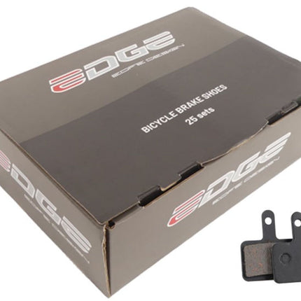 Plaquettes de frein à disque Edge - modèle Shimano B01S - Semi-métallique (boîte d'atelier de 30 paires)