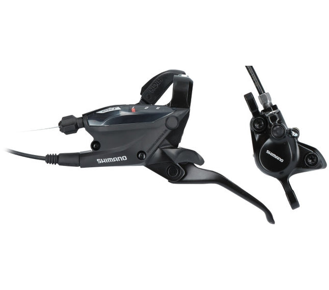 Hydraulische remset 3 speed Shimano ST-EF505 / MT200 - zwart