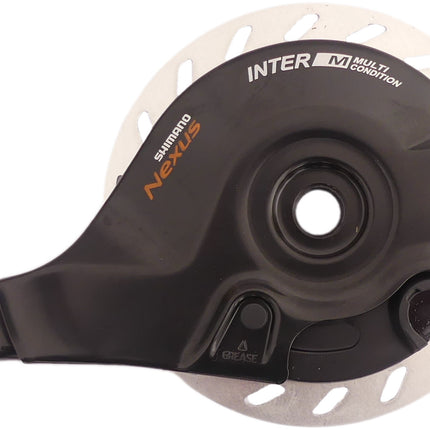 Rollerbrake achter Shimano Nexus BR-C3000-R 8,2mm 3/8 standaard remkracht - zwart