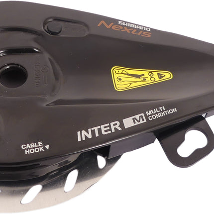 Rollerbrake voor Shimano Nexus BR-C3000-F 3,5mm standaard remkracht - zwart