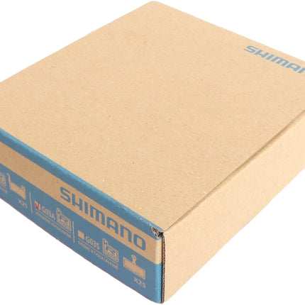 Schijfremblokset Shimano G03A Resin (25 paar in werkplaatsverpakking)