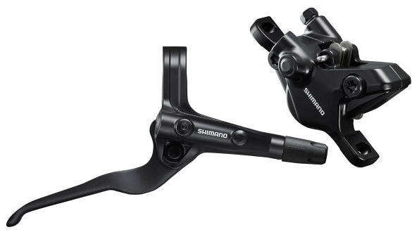 Hydraulische schijfremset Shimano MT402-3 / MT410 achter - zonder remschijf - zwart